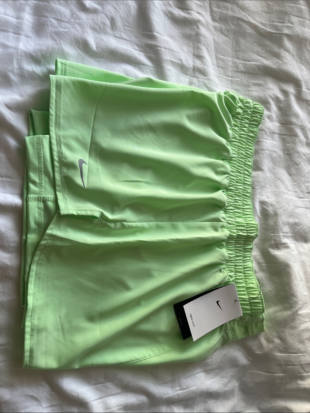 NWT Nike Women's Mint Green Athletic Running Shorts